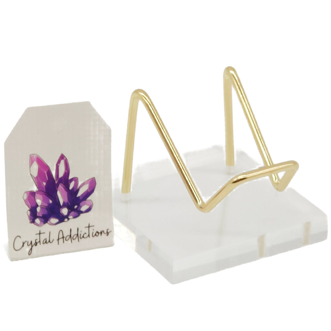 Acrylic Heart & Slice Stand