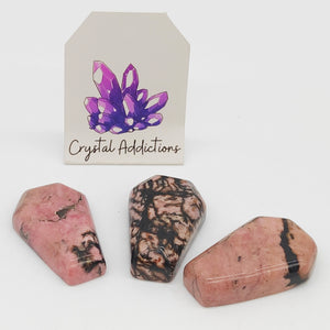 Rhodonite Mini Coffin