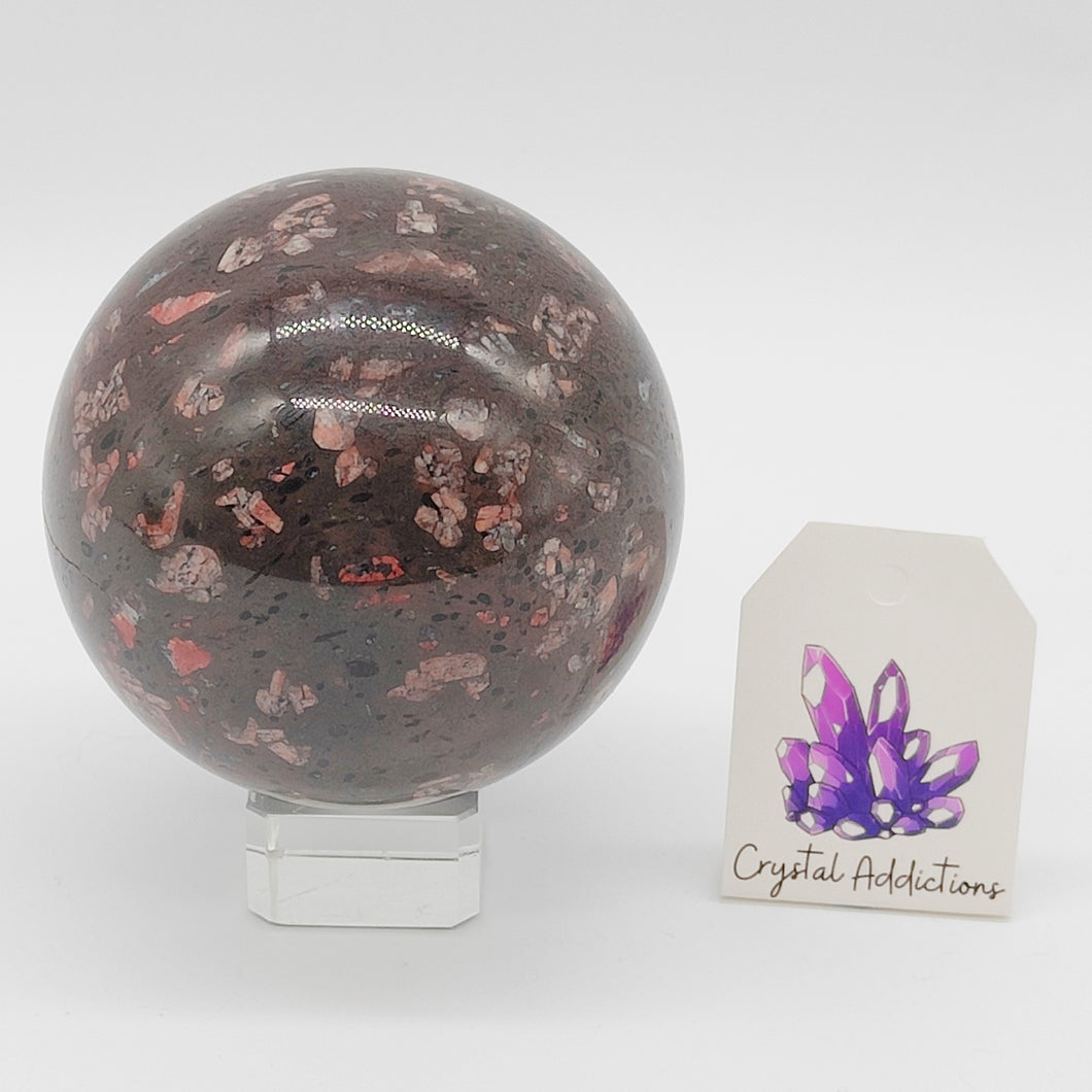 Plum Jasper Sphere # 188