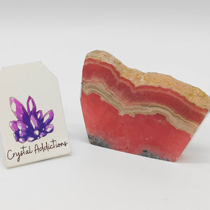 Rhodochrosite Slice AAA Grade # 111