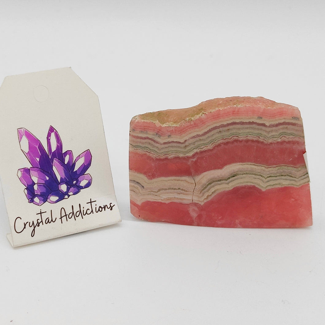 Rhodochrosite Slice AAA Grade # 176