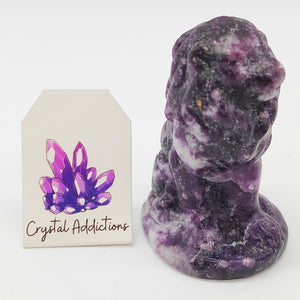 Lepidolite Lion #90