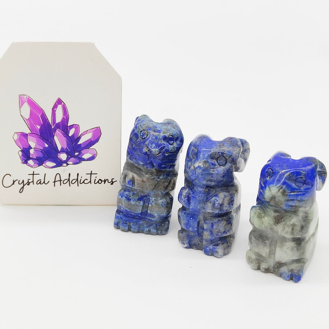 Lapis Lazuli Mini Rabbits