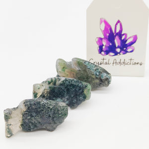 Moss Agate Mini Fish