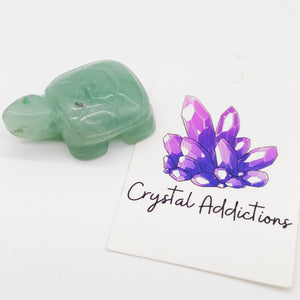 Green Aventurine Mini Turtles