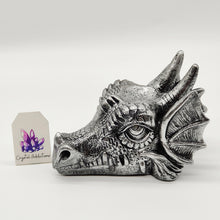 Load image into Gallery viewer, Resin Dragon Head Sphere Stand
