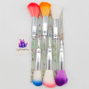 Makeup Brush Long Handle Crystal Chips