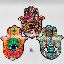 Load image into Gallery viewer, Hamsa Hand Large Plates
