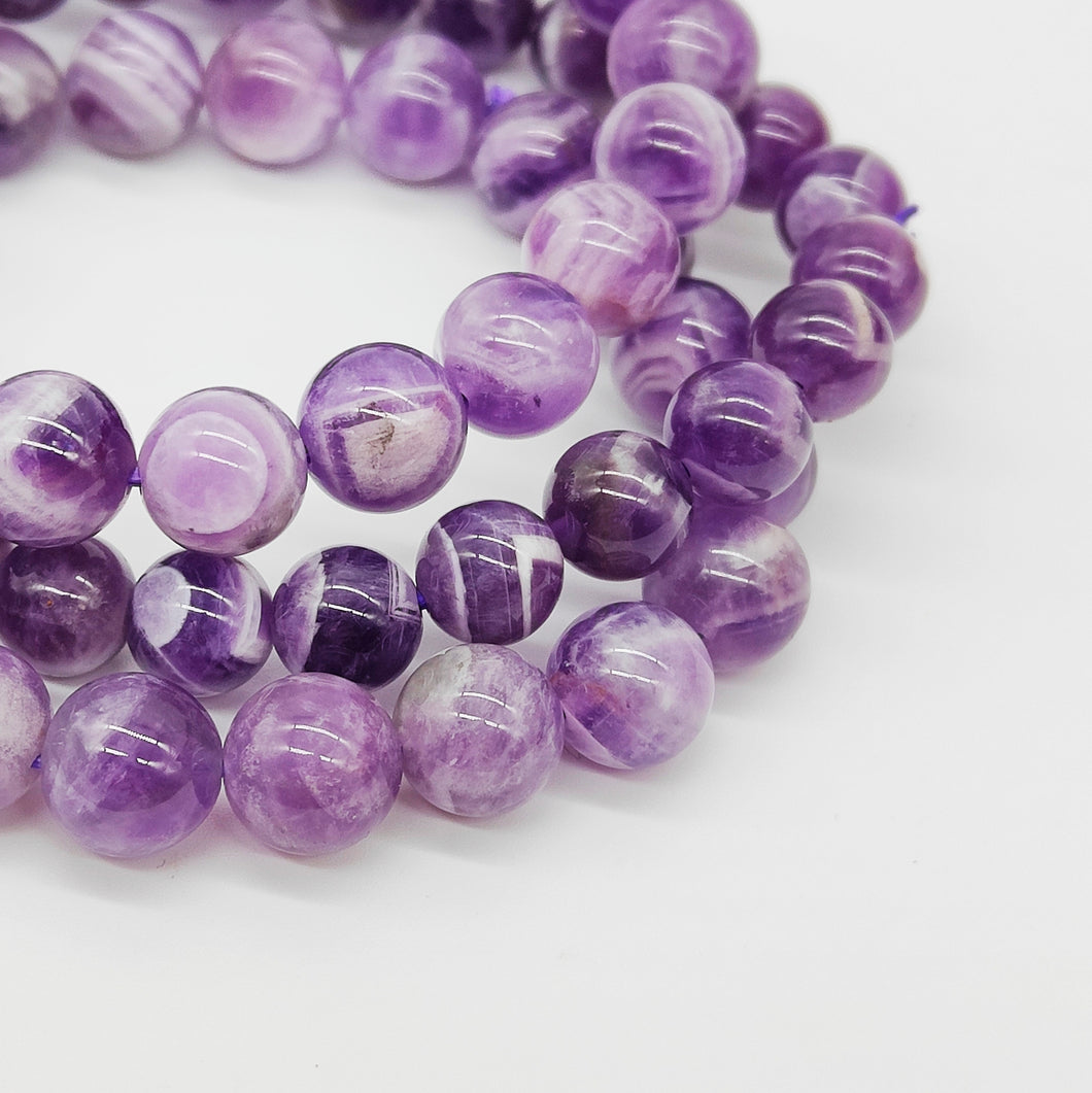 Chevron Amethyst Bracelet