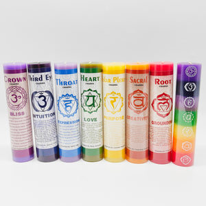 Chakra Pillar Candles