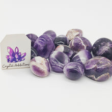 Load image into Gallery viewer, Chevron Amethyst Tumble
