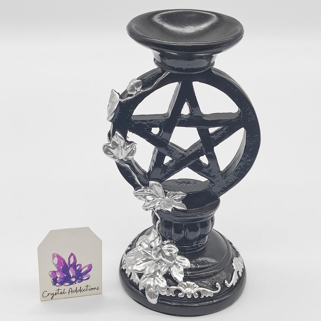 Black Star Pentagram Resin Stands