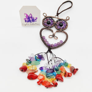 Chakra Chip Owl Hanger