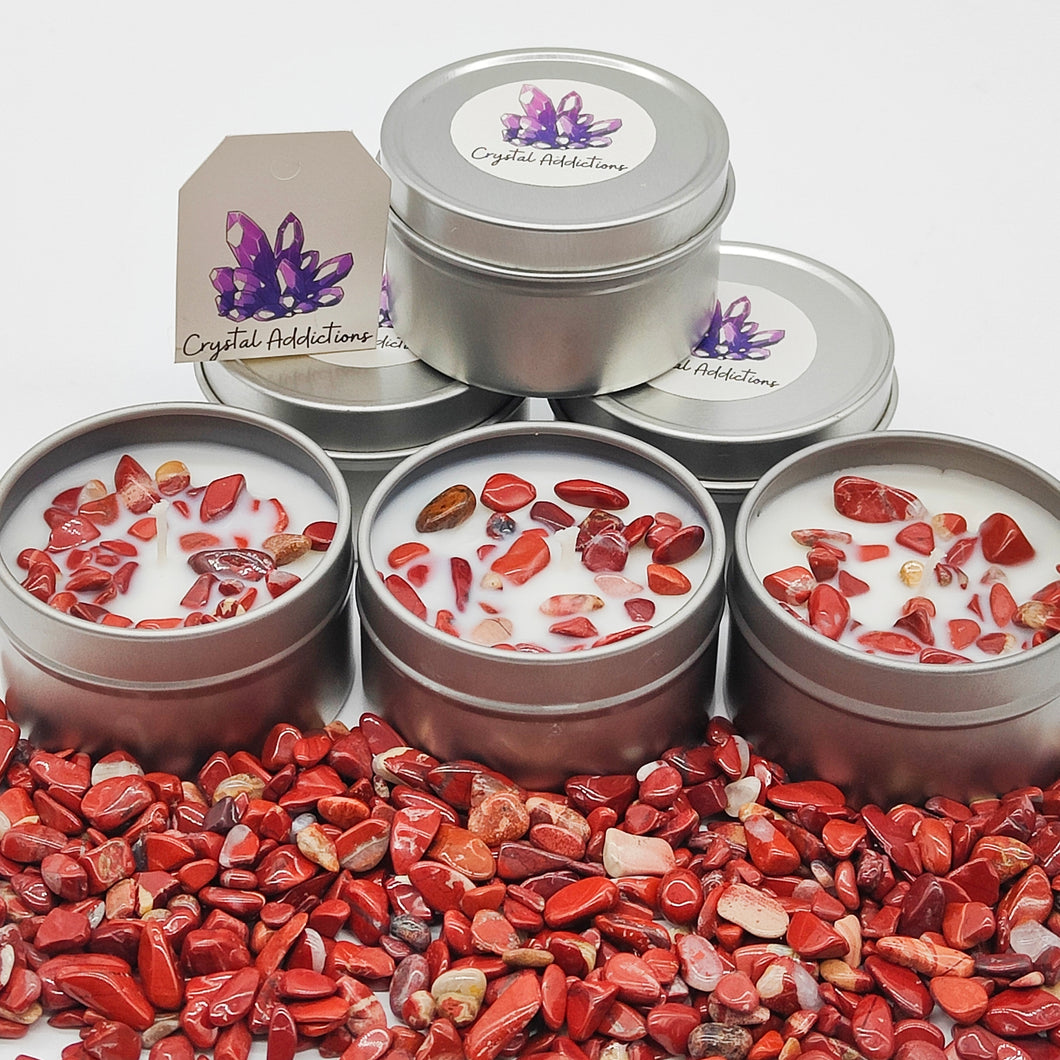 Root Chakra Chip Candles