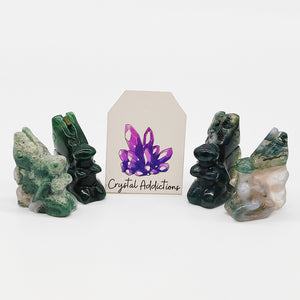 Moss Agate Mini Fairies