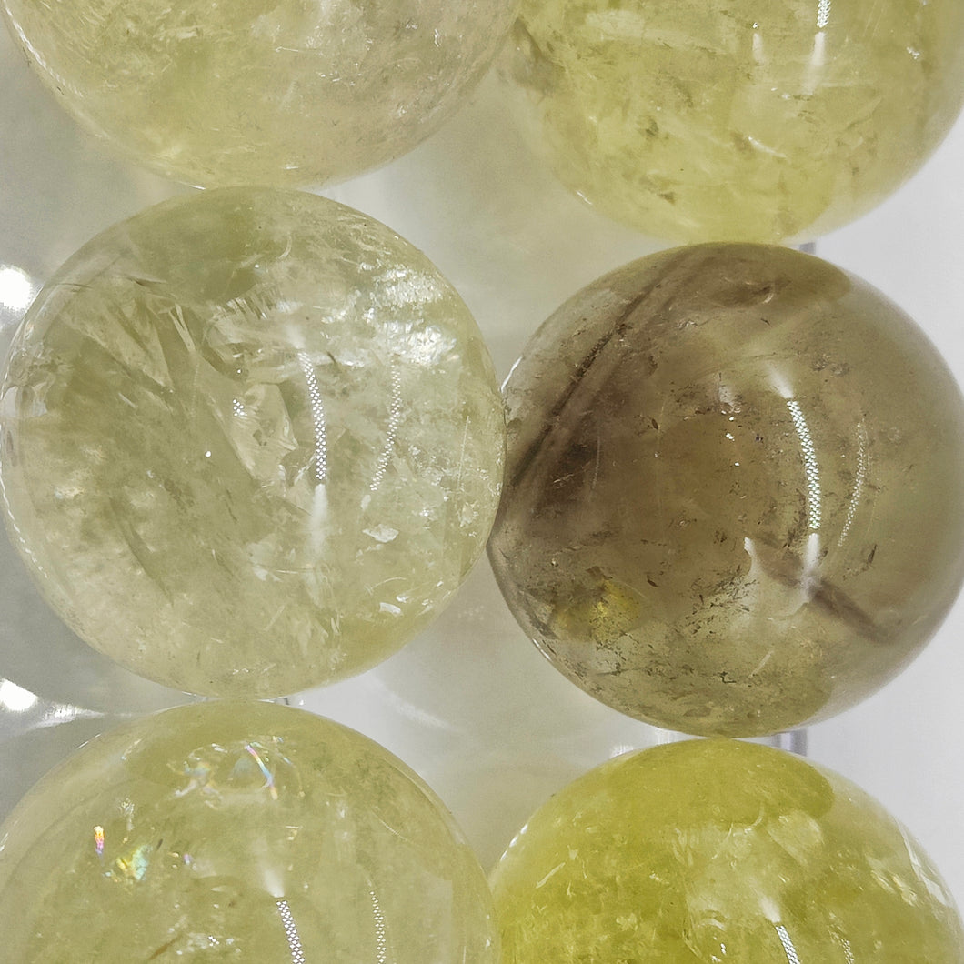 Citrine Spheres Average