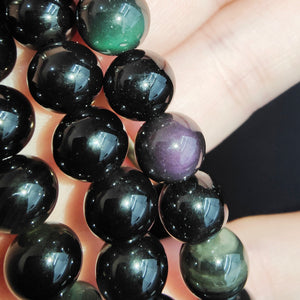 Rainbow Obsidian Bracelet