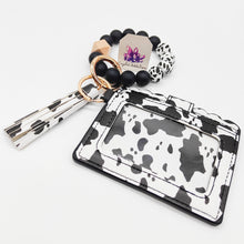 Load image into Gallery viewer, Beaded Bracelet Keyrings &amp; Wallets
