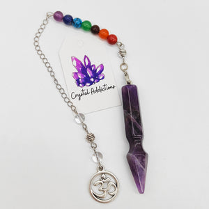 Amethyst Chakra Pendulum