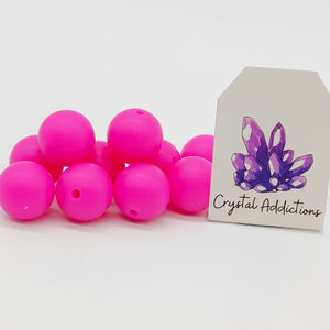 Beads - Silicone Plain 14mm