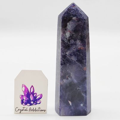 Iolite + Sunstone Point # 18