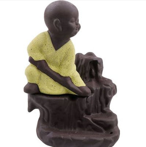 Kung Fu Monk Backflow Incense Burners