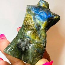 Load image into Gallery viewer, Labradorite Standing God # 37
