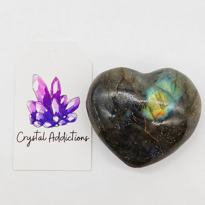 Labradorite Heart # 117