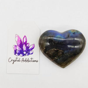 Labradorite Heart # 86