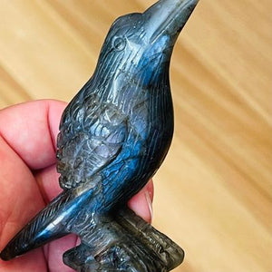 Labradorite Raven # 82