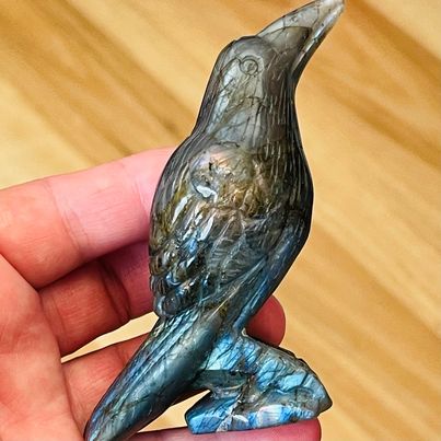 Labradorite Raven # 85