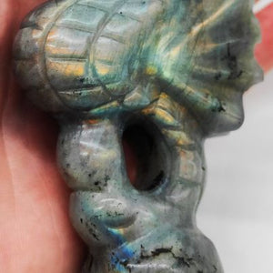 Labradorite Seahorse # 38