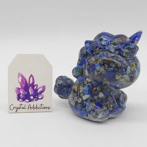 Lapis Lazuli Resin Chip Unicorn # 167