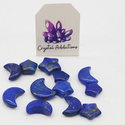 Lapis Lazuli Stars & Moons