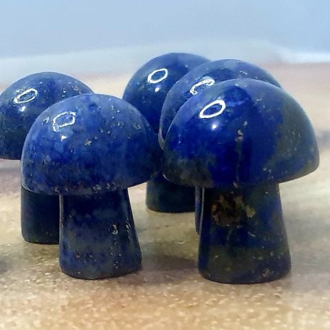 Lapis Lazuli Mini Mushroom