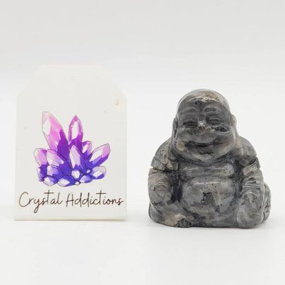 Larvikite Buddha # 104