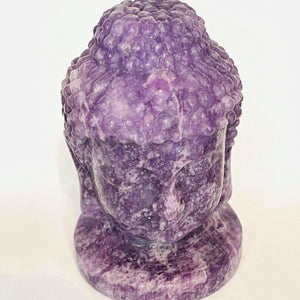 Lepidolite Buddha #135