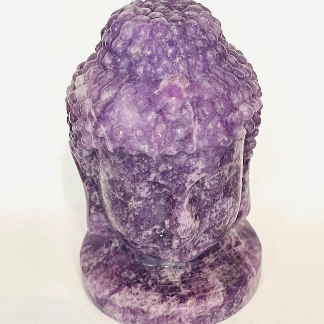 Lepidolite Buddha #104