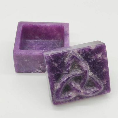 Lepidolite Jewellery Box # 11