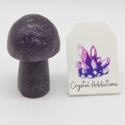 Lepidolite Large Mushroom # 144