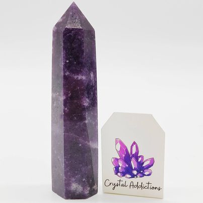 Lepidolite Point # 136