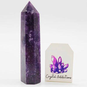 Lepidolite Point # 83
