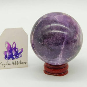 Lepidolite Sphere # 164