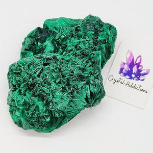 Malachite Fibrous Raw  # 71