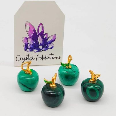 Malachite Mini Apple Pendant