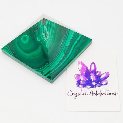 Malachite Pyramid # 126