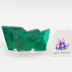 Malachite Polished Slice # 21