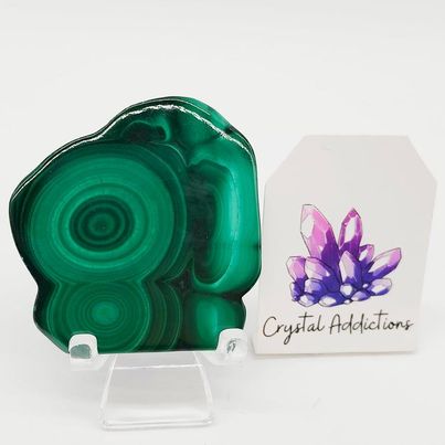 Malachite Polished Slice # 2