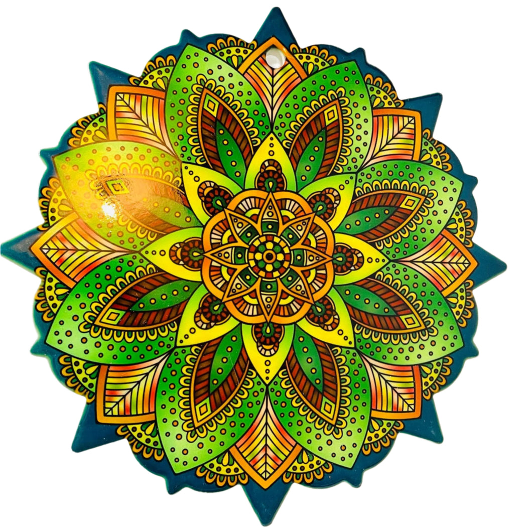 Mandala Trivet - Large # 4