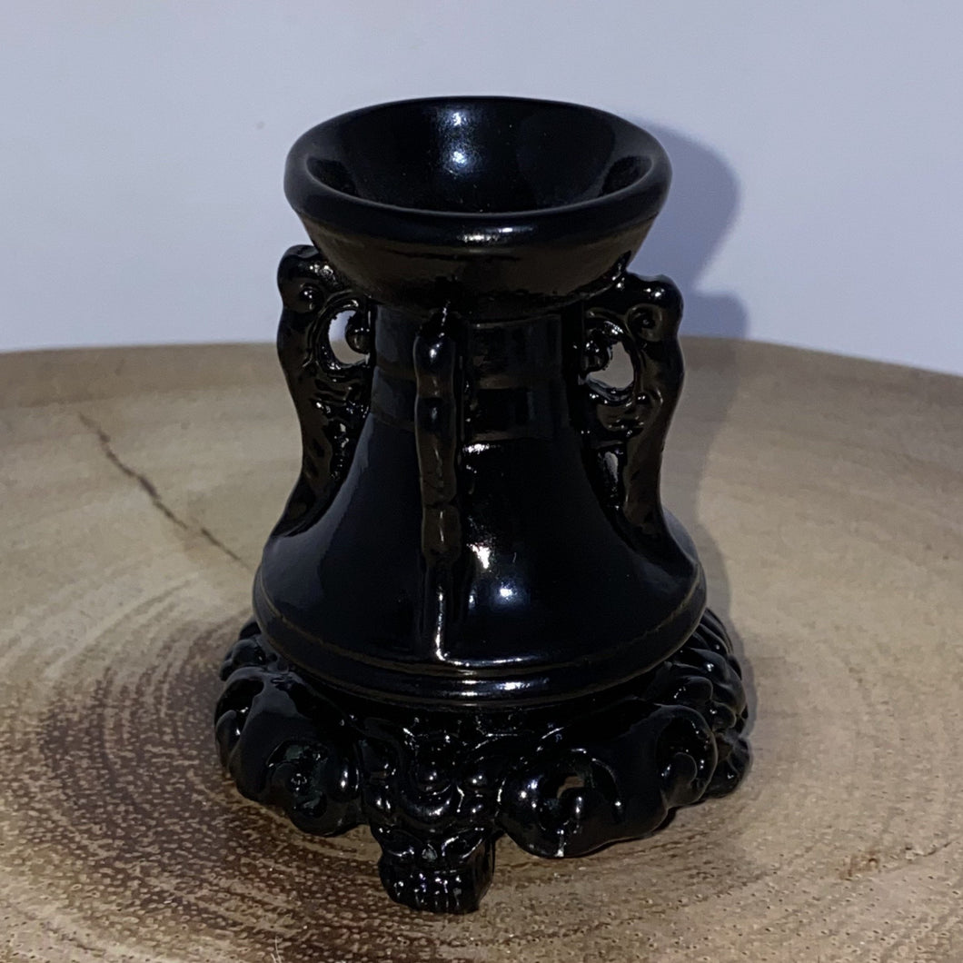 Medium Black Resin Sphere Stand